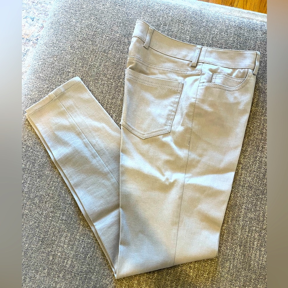 Akris grey denim pants- size 4